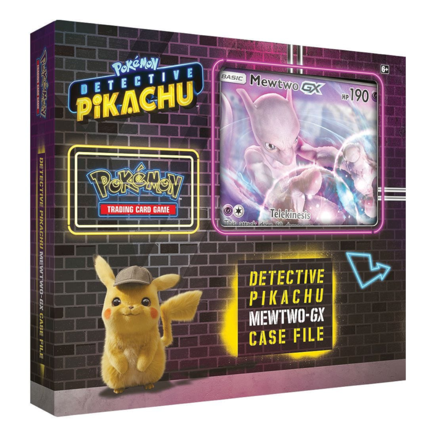 Pokémon TCG Detective Pikachu Mewtwo-GX Case File