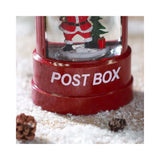 Christmas Post Box Snow Lantern