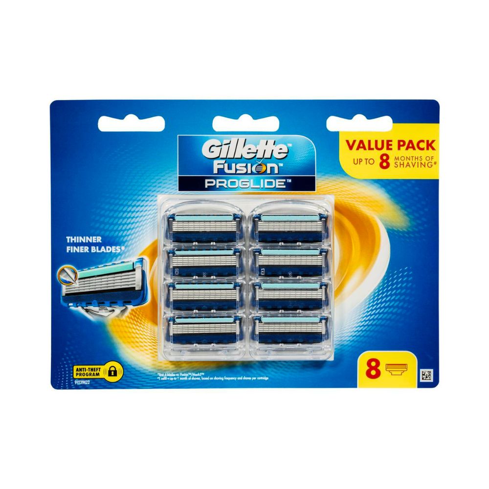 Gillette Fusion ProGlide Cartridges - 8 Pack