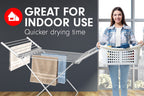 Pronti Heated Towel Clothes Rack Dryer Bathroom Air Warmer 230W