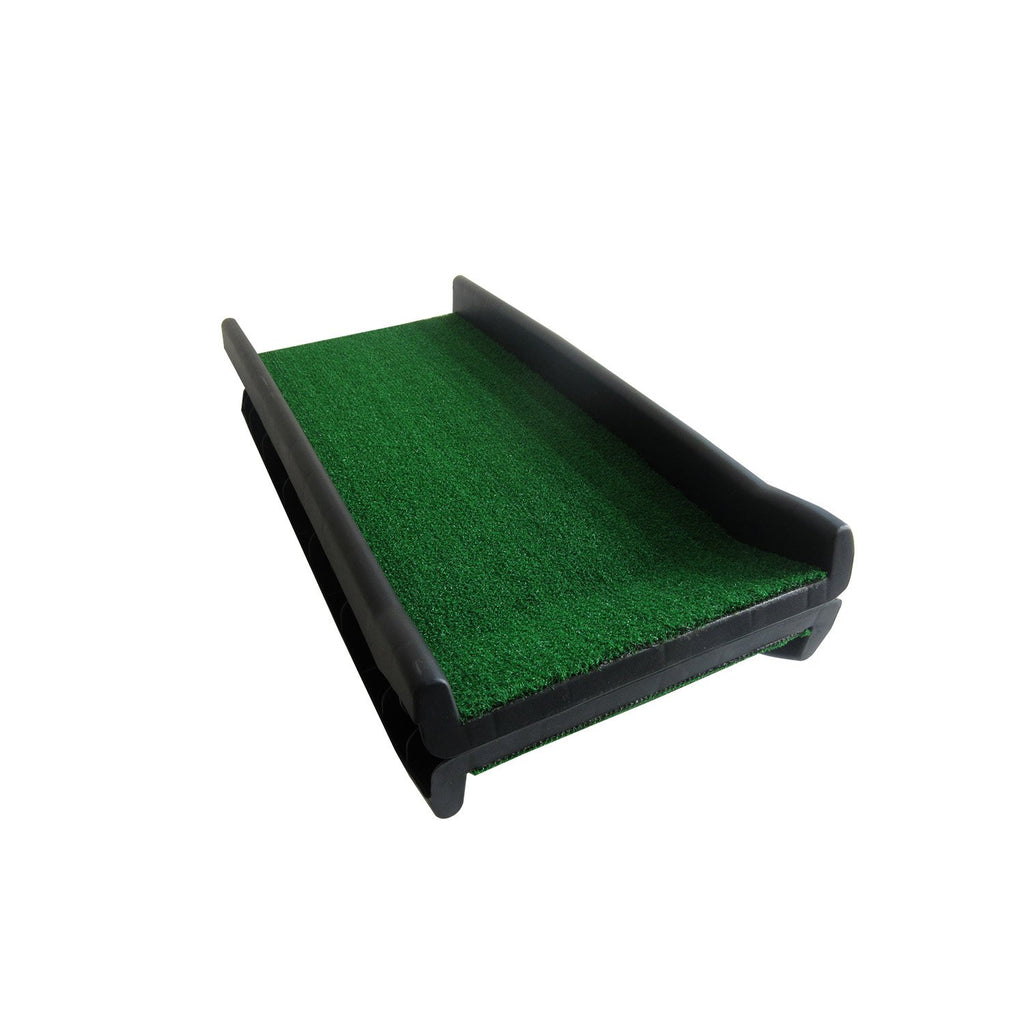 Furtastic Foldable Plastic Dog Ramp with Synthetic Grass – Smooth Sales