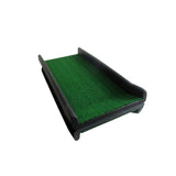 Furtastic Foldable Plastic Dog Ramp with Synthetic Grass