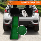 Furtastic Foldable Plastic Dog Ramp with Synthetic Grass