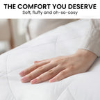 Laura Hill 400GSM Microfibre Bamboo Quilt Comforter Doona - Queen