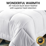 Laura Hill 500GSM Duck Down Feather Quilt Duvet Doona - King