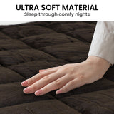 Laura Hill 500GSM Faux Mink Quilt Comforter Doona - Queen