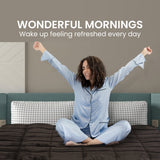 Laura Hill 800GSM Faux Mink Quilt Comforter Doona - Super King