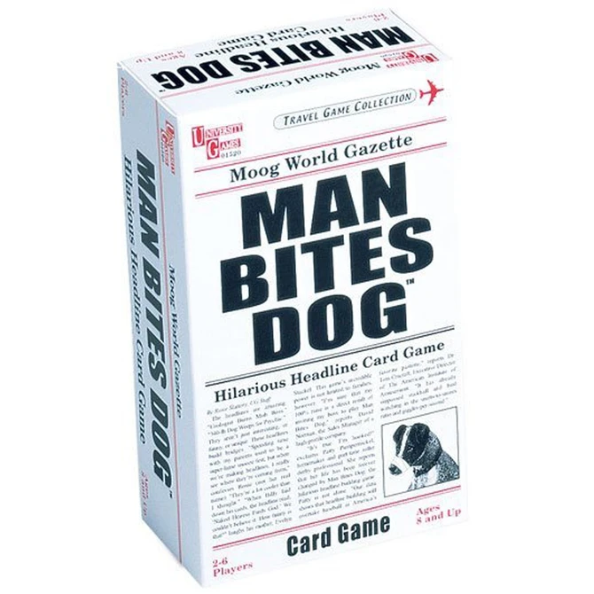 Man Bites Dog Card Game Game