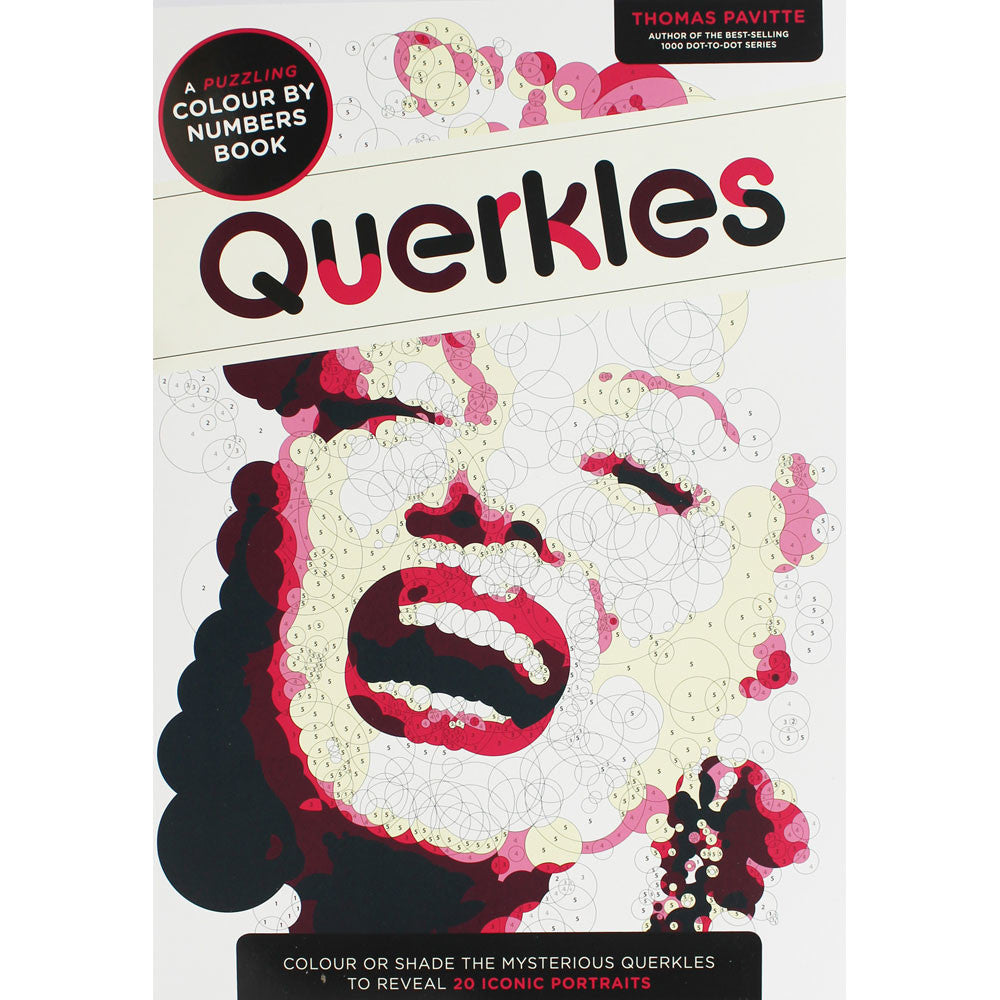 Querkles Colour By Numbers Colouring Book