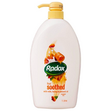 Radox Feel Soothed Shower Gel w/ Milk, Honey & Almond Oil 1L