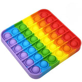 Silicon Popper Sensory Fidget Toys - Rainbow