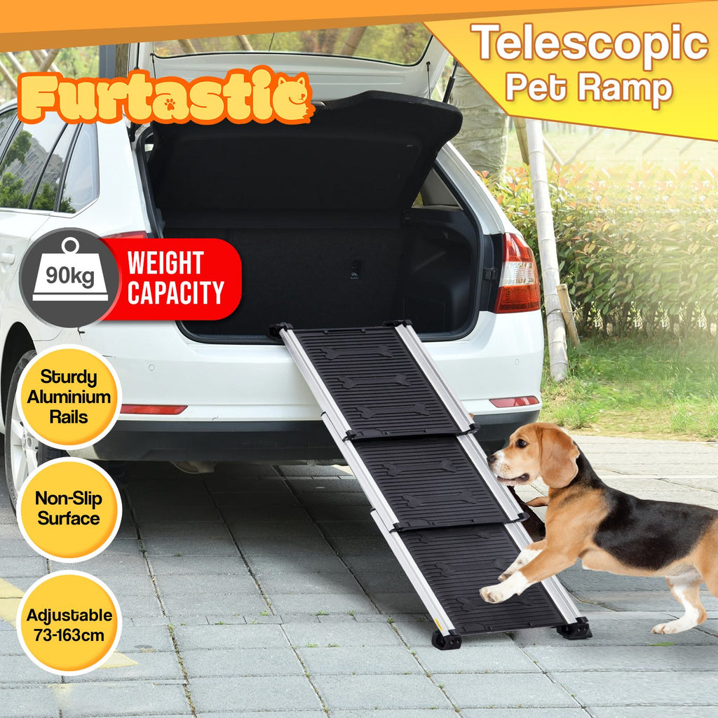 Heavy-Duty Aluminium Telescopic Pet Ramp – Smooth Sales