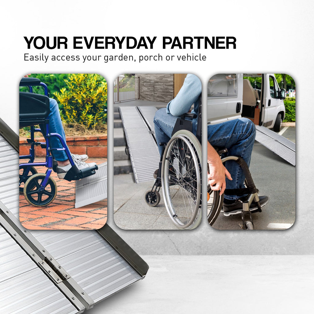 Aluminium Portable Wheelchair Ramp R02 - 5ft