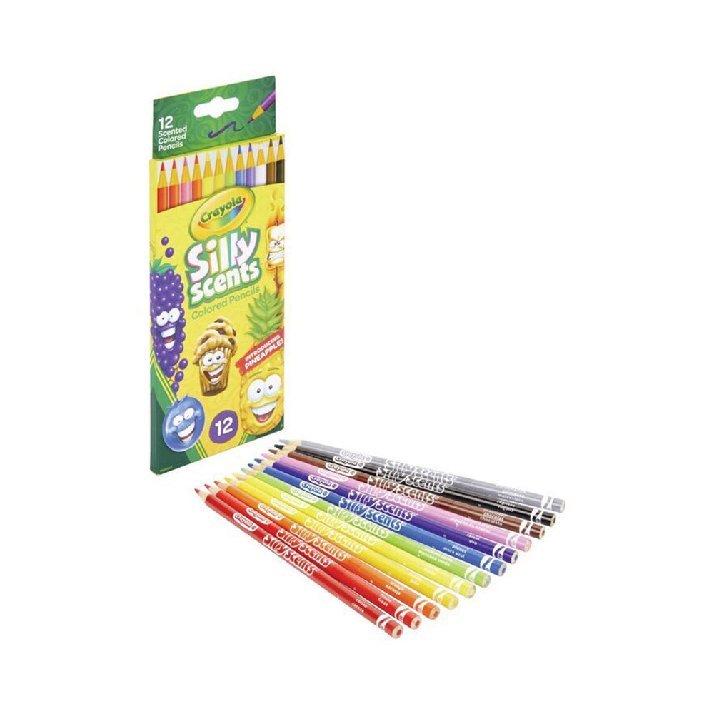 Crayola Silly Scents Coloured Pencils - 12 Pack