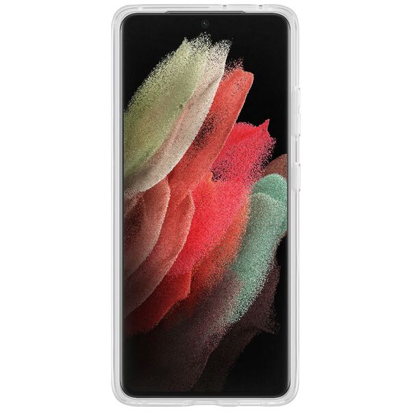 Samsung Galaxy S21 Ultra Stand Cover Case Clear