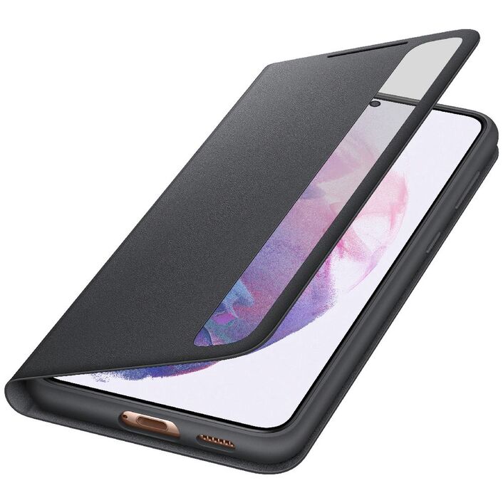 Samsung Galaxy S21 Smart Clear View Cover - Black