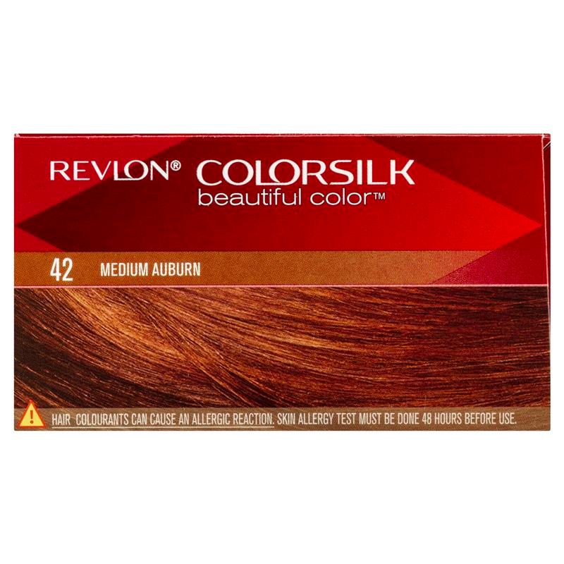 3 Pack x Revlon ColorSilk 42 Medium Auburn