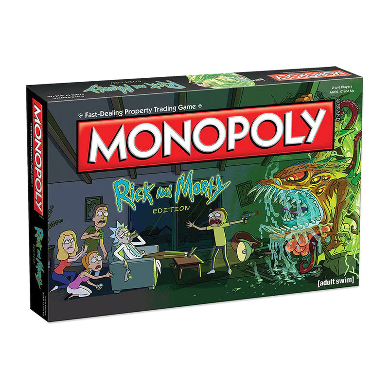 Rick & Morty Monopoly Board Game