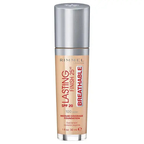 Rimmel Lasting Finish Breathable Liquid Foundation 30ml- Ivory