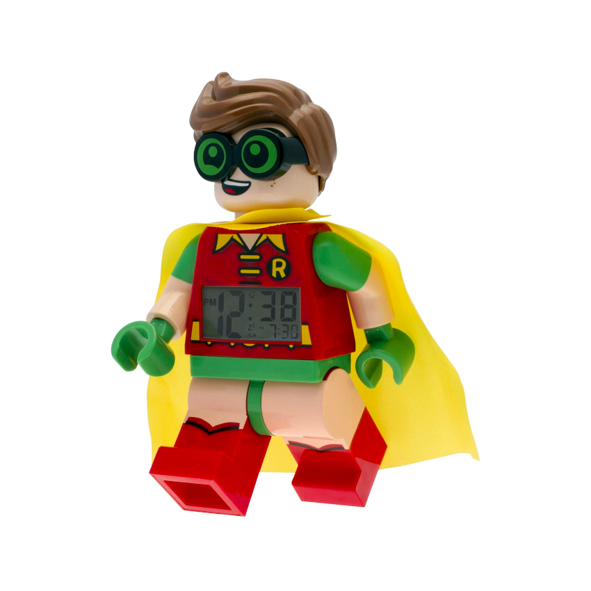 LEGO Batman Movie Robin Minifigure Clock