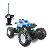 Maisto Tech 4x4 Rock Crawler w/ USB/Battery/RC Car Truck Toy - Blue