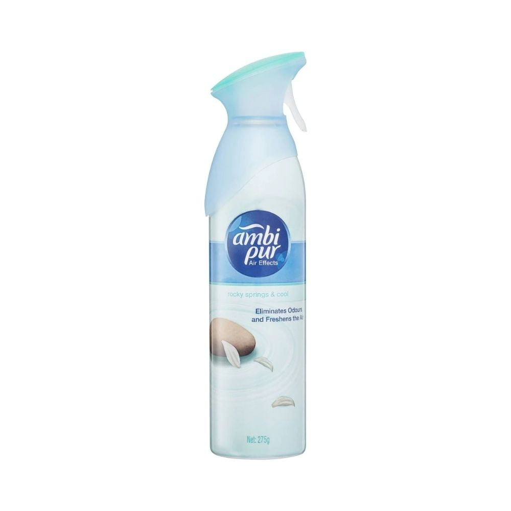 2 Pack x Ambi Pur Air Effects Rocky Springs & Cool Aerosol Air Freshener 275g