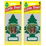 2 x Little Trees Air Freshener - Royal Pine