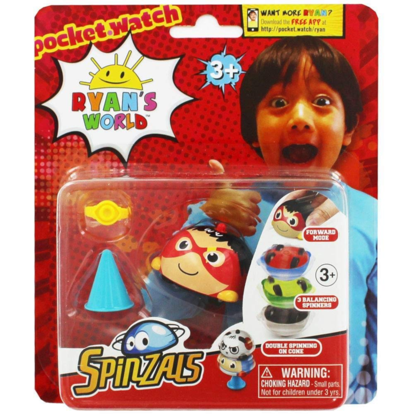 2 Pack x Ryan's World Spinzals Assorted