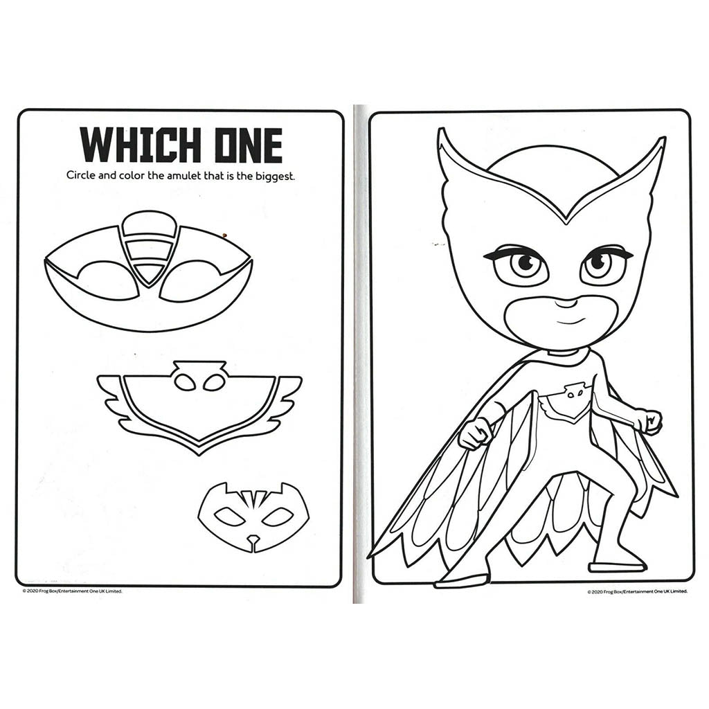 PJ Masks Jumbo Colouring & Activity Book
