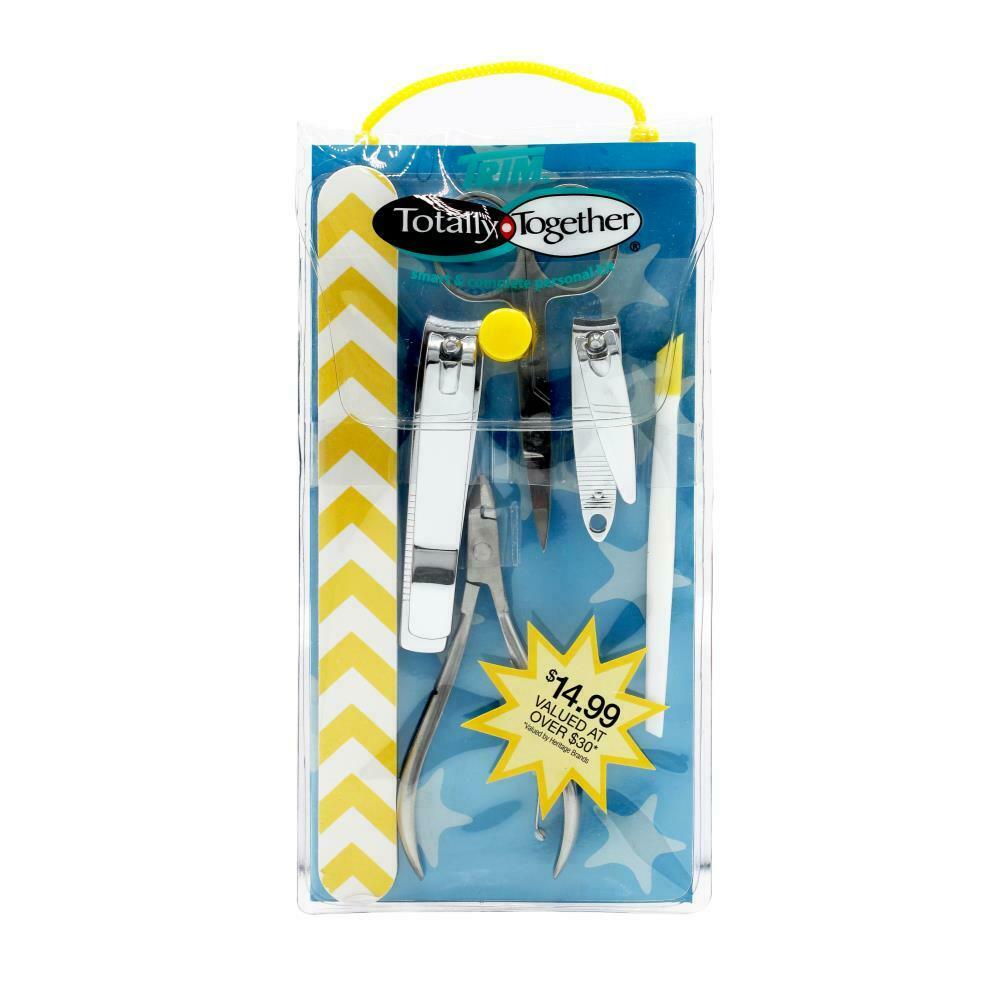 Trim Totally Together Smart & Complete Personal Kit - Manicure and Pedicure Kit - 6 Piece