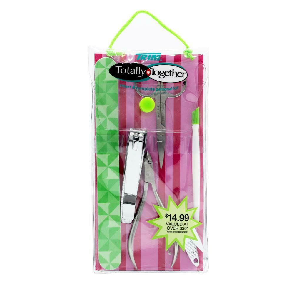 Trim Totally Together Smart & Complete Personal Kit - Manicure and Pedicure Kit - 6 Piece