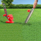 Automatic Cricket Soft Ball Pitcher with Bat