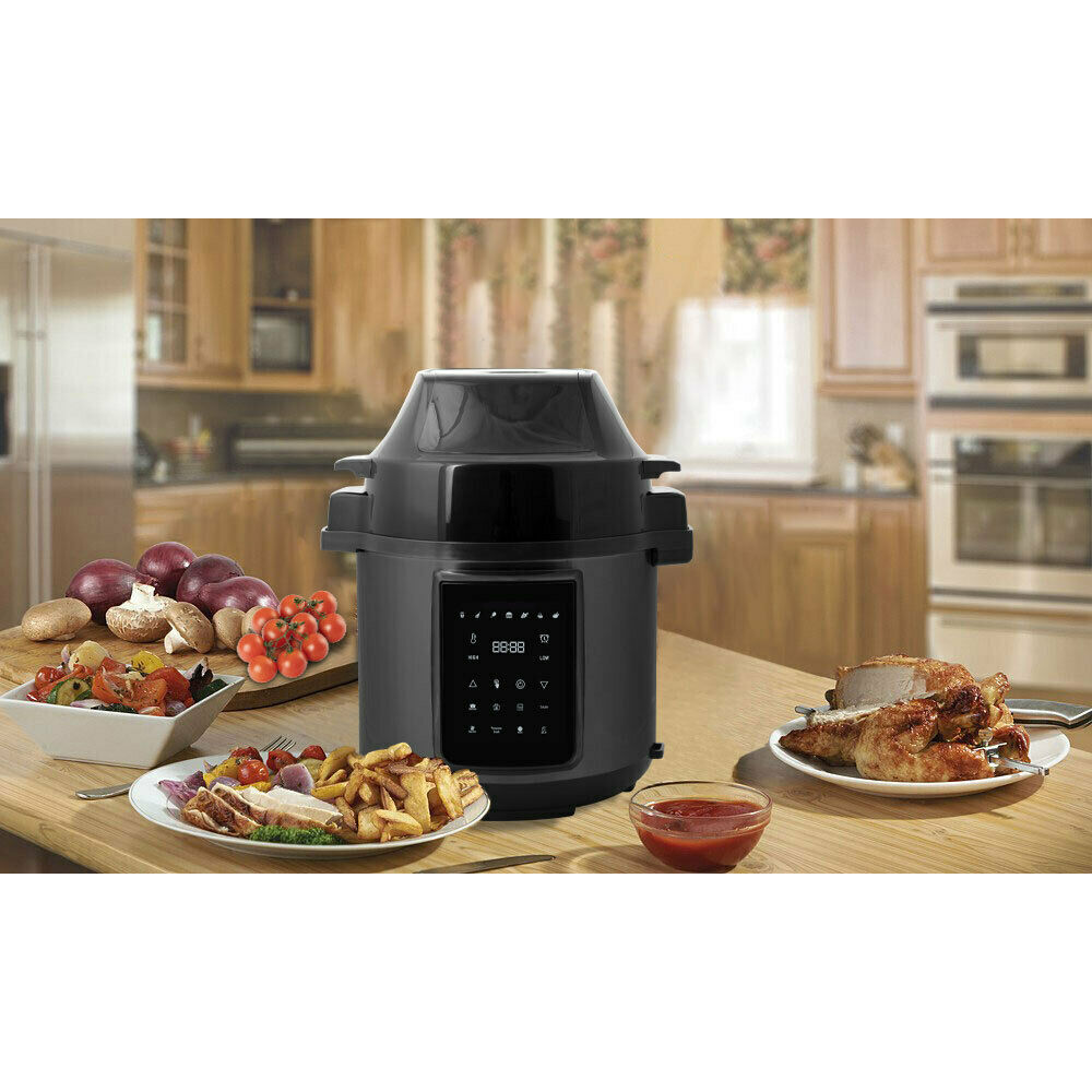 Healthy Choice Air Fryer and Pressure Cooker 6L - Black