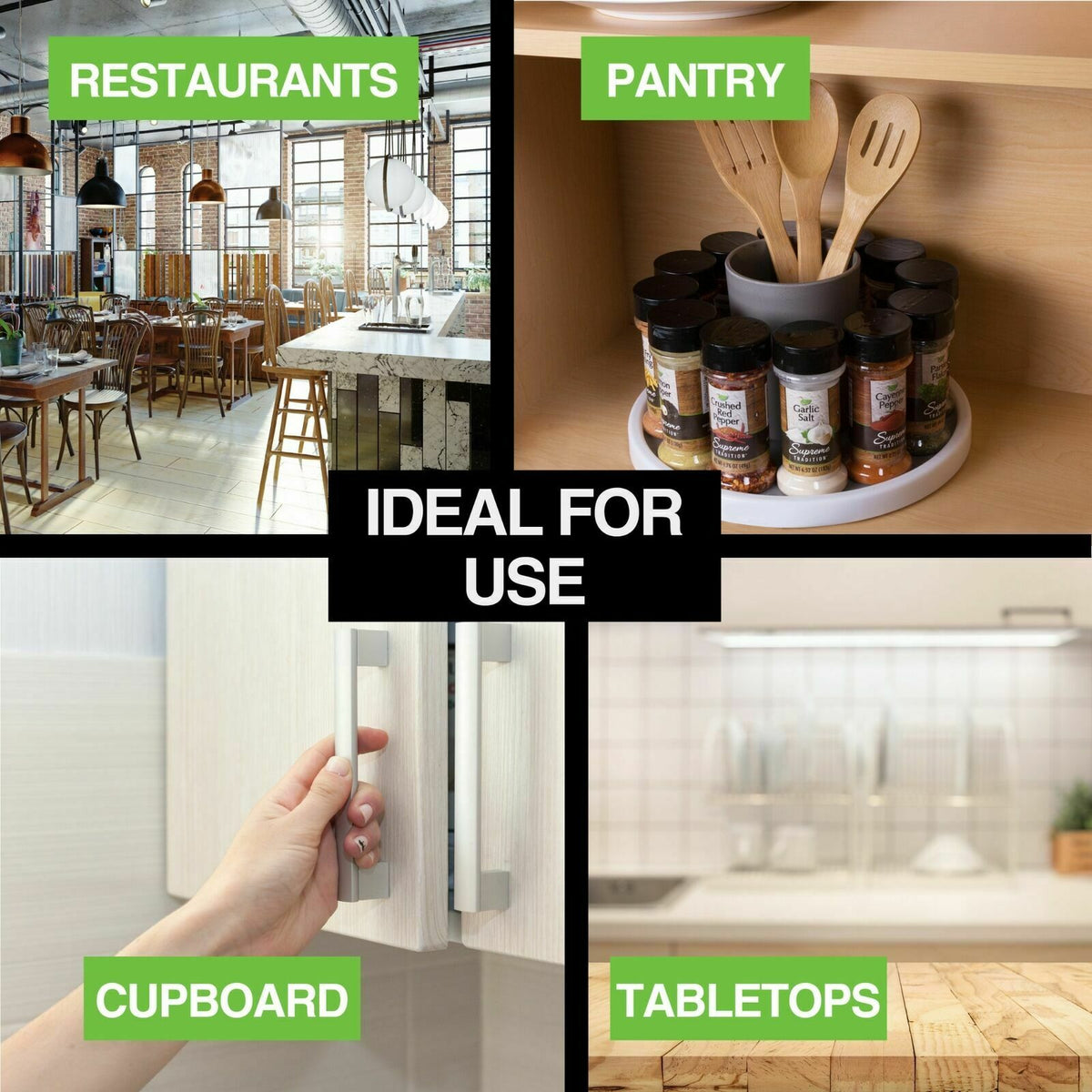 Home Master Lazy Susan Rotating Swivel Turn Table -  30cm