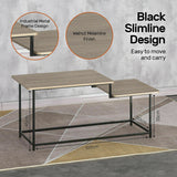 Home Master 2 Tier Coffee Table Stylish Modern Design - 1.9m