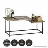 Home Master 2 Tier Coffee Table Stylish Modern Design - 1.9m