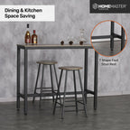 Home Master High Bar Table Nordic Industrial Design - 1m