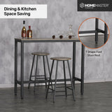 Home Master High Bar Table Nordic Industrial Design - 1m