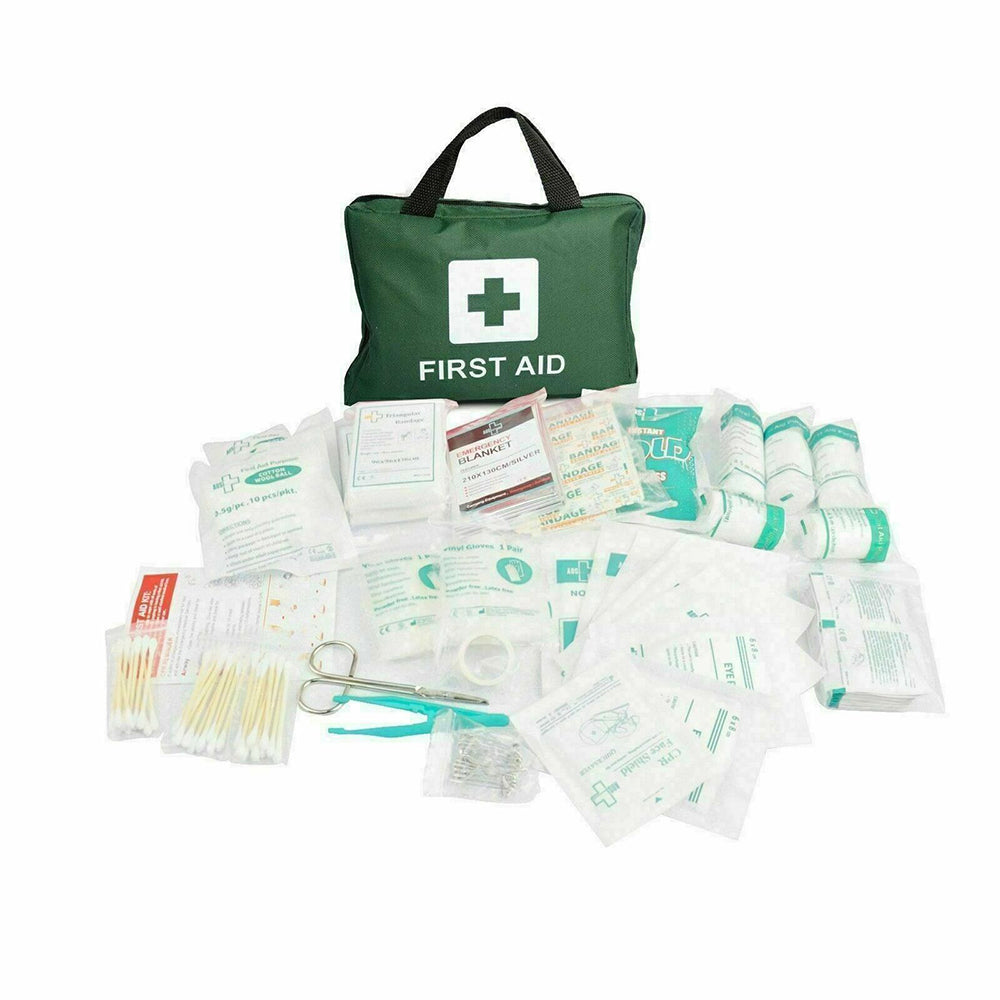 12 Pack x Deluxe First Aid Kit (210 Pieces)