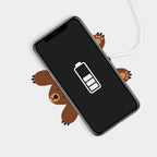 Mustard - Pete the Bear Wireless Charger