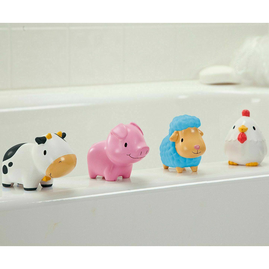 Munchkin Farm Bath Squirts Toys 4-Pack