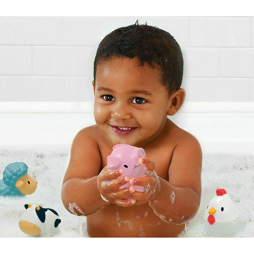 Munchkin Farm Bath Squirts Toys 4-Pack
