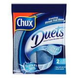 Chux Bathroom Duets Cleaning Cloths - 2 Pack