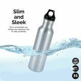 Stainless Steel Drink Bottle 750ml Twin Pack