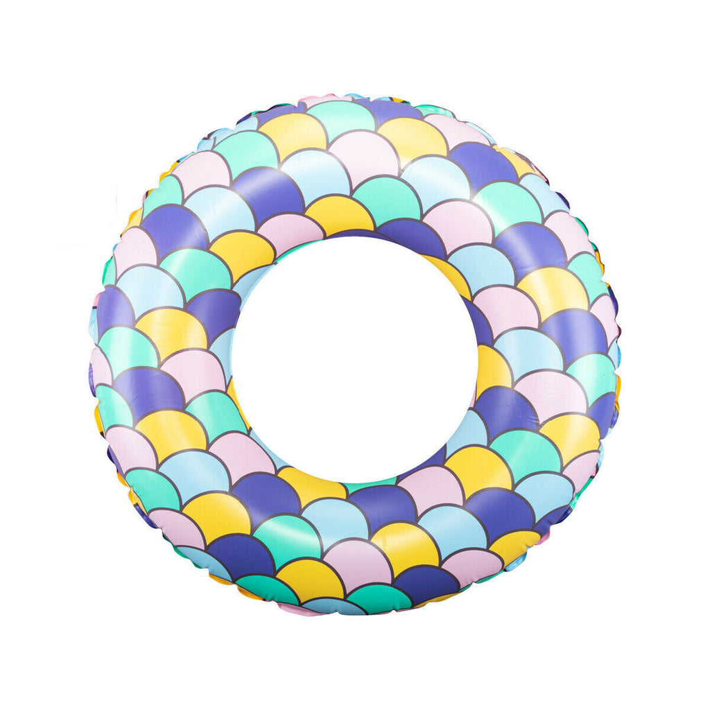 Inflatable Mermaid Swim Ring - 75cm