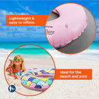 Inflatable Mermaid Swim Ring - 75cm