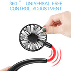 Rechargeable Neck Fan