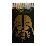 Star Wars Darth Vader Tin Colour Pencils - 12 Pack