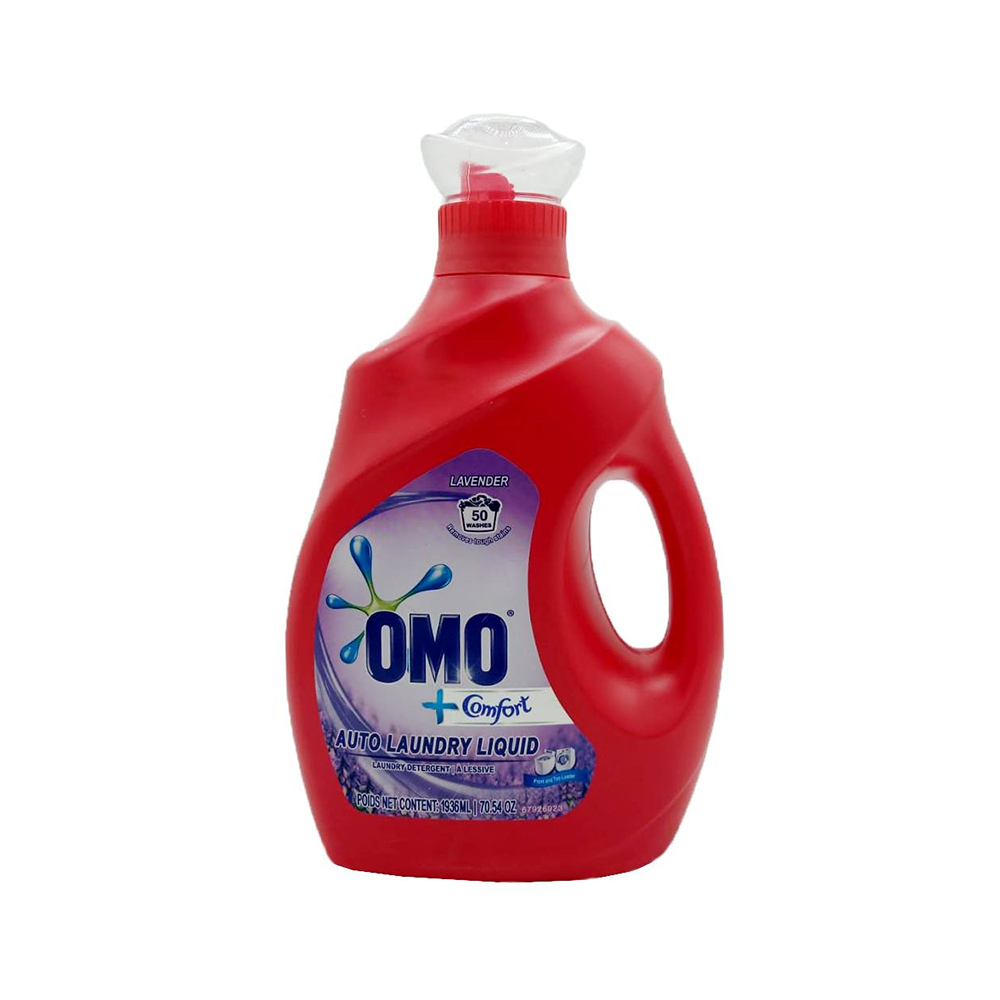 3 Pack x Omo Comfort Auto Laundry Liquid Detergent Lavender - 1936mL