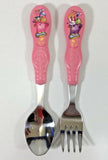 SHOPKINS Kids Easy Grip Flatware Spoon & Fork Cutlery Set